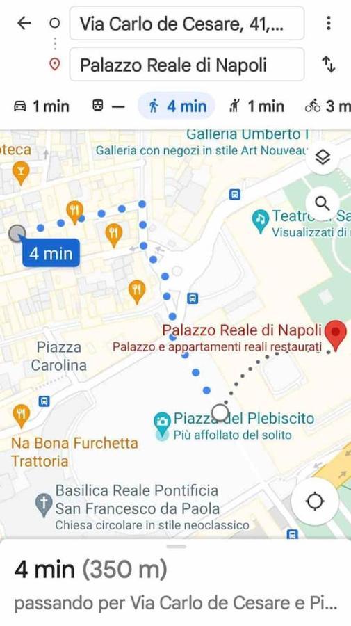 Traversa Toledo, Intero Appartamento Al Plebiscito نابولي المظهر الخارجي الصورة