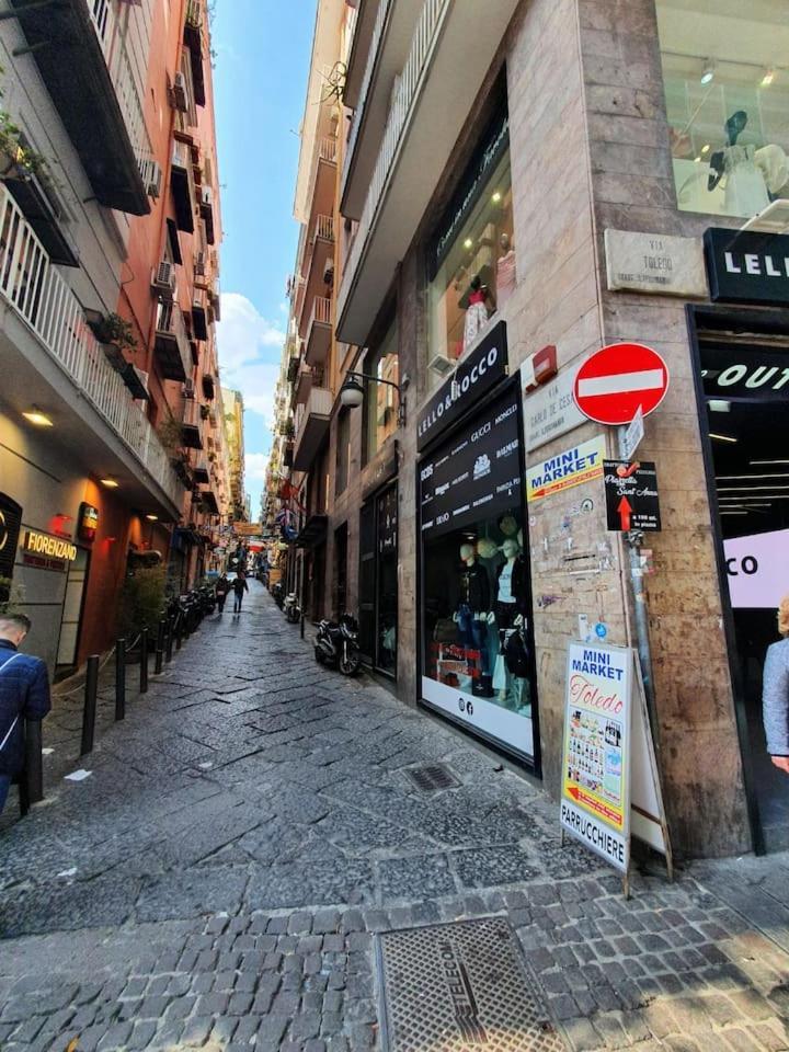 Traversa Toledo, Intero Appartamento Al Plebiscito نابولي المظهر الخارجي الصورة